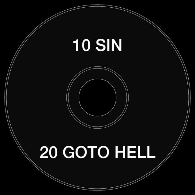 Топкэп "10 sin 20 goto hell"