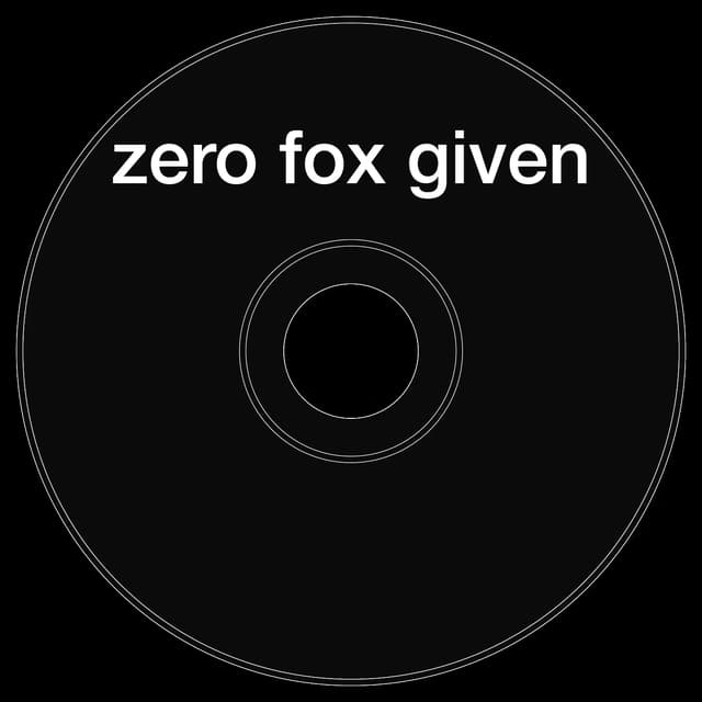 Топкэп "zero fox given"