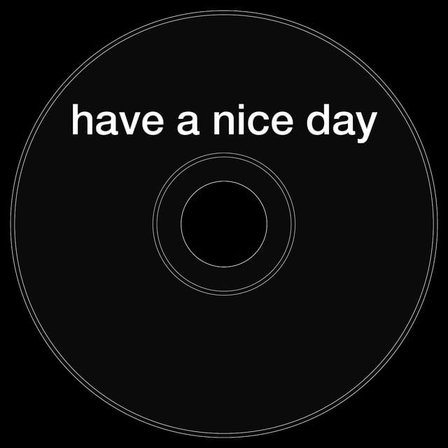 Топкэп "have a nice day"