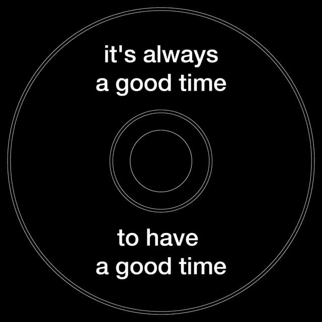 Топкэп "its always a good time to have a good time"